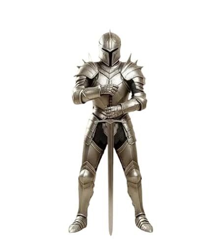 REDSKY TRADER Medieval Knight Suit of Armor Steel Full Body Armour LARP Cosplay Halloween Costume