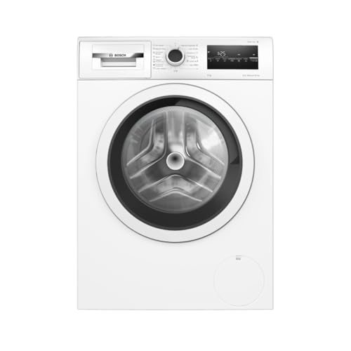Bosch Serie 4 Frontlader-Waschmaschine, 8 kg, 1200 U/min, IronAssist-Funktion, ActiveWater Plus, EcoSilence-Motor, Weiß - WAN24272ES