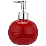 Bouteille distributrice en céramique à pression : convient aux femmes et aux hommes, unisexe et portable, pour liquides