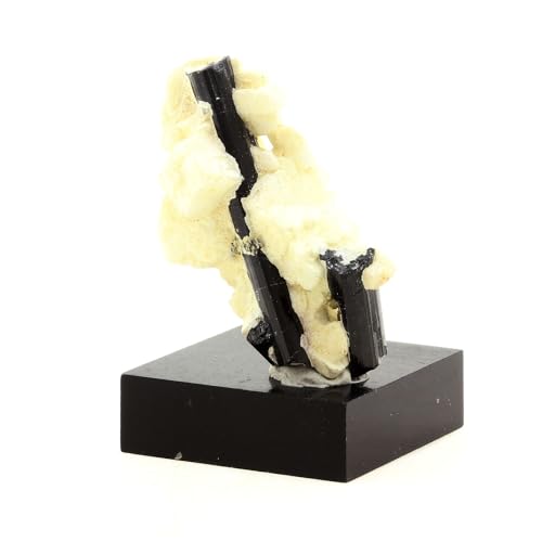 Tourmaline Schorl d'exception et Feldspath 66.5 cts minéral de prestige
