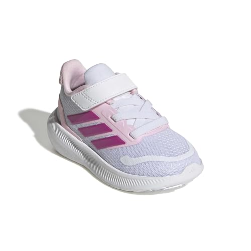 Image of adidas Baby Marvel Run Falcon 5 Elastic Lace & Strap Shoe