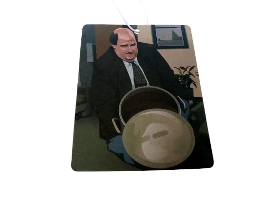Image of Prison Mike Dwight Andy Pam Jim Kevin - The Office Inspired Pack Of 5 - Car Air Fresheners