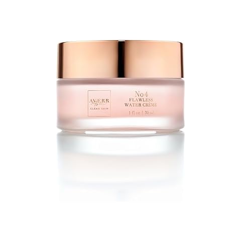 Averr Aglow Clear Skin Flawless Water Crème, All Natural Ingredients, Lightweight Moisturizing Cream Cover
