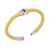 Betsey Johnson Women's Straight A's Pencil Cuff Bracelet