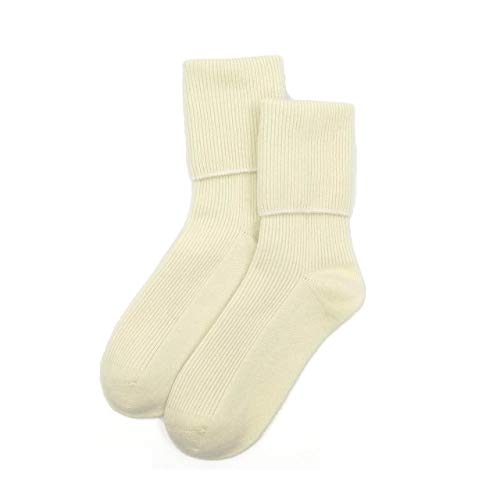Image of 100% Pure Cashmere Women Ladies Men Sleep Bed Outdoor Socks, Made in Inner Mongolian