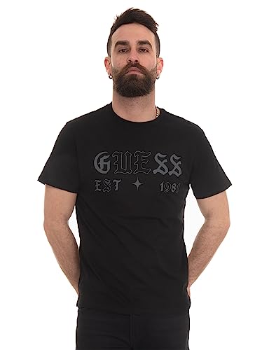 Guess T-SHIRT UOMO MAGLIA COTONE JERSEY STRETCH