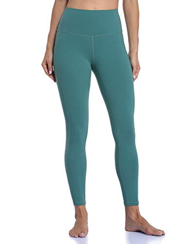 Image of Colorfulkoala Essential 7 /8 Leggings with Pockets | Yoga Pants for Women, Buttery Soft, Tummy Control, Workouts, Pilates, Casual, Gym, Athleisure, 25 inch Inseam