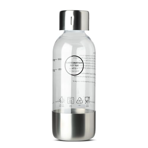 iSpring ABTRCD Carbonation Bottle for RCD100SPKHC Sparkling RO Water Maker, Durable & Easy to Use