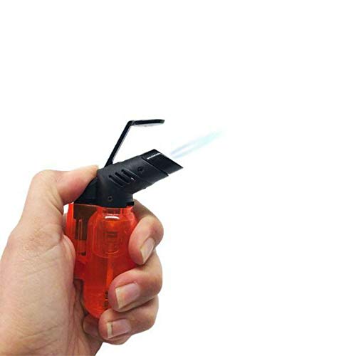 Isqueiro Mini Maçarico A Gas Recarregável Chama Regulável