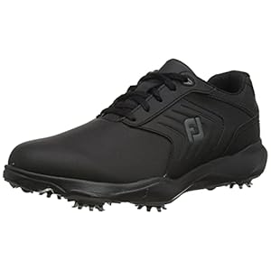 FootJoy ECOMFORT, Zapatos de Golf Hombre, Negro, 42.5 EU