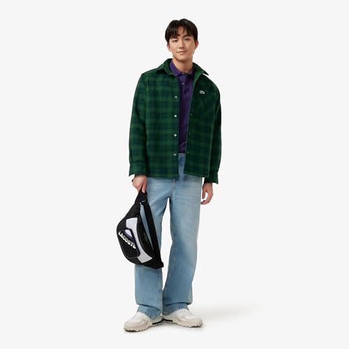 Image of Lacoste Men's Slim Fit Stretch Petit Pique Cotton Blend Polo Shirt