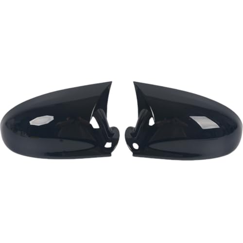 Coque de rétroviseur adhésive noir brillant pour Golf Mk5 R