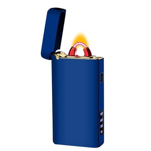 Encendedor eléctrico recargable a plasma USB C azul hielo miniatura 1