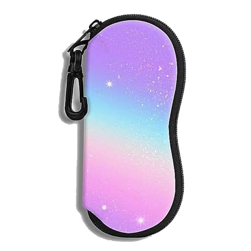 SSHUIKKAI Brillenetui Weich, Sonnenbrillen Etui, Brillenetui Sonnenbrille, Brillenetui Mit Karabiner, Neopren Reißverschluss für Stilvolle Tragbare Reisebrillen SSHUIKKAI Brillenetui Weich, Sonnenbrillen Etui, Brillenetui Sonnenbrille, Brillenetui Mit Karabiner, Neopren Reißverschluss für Stilvolle Tragbare Reisebrillen