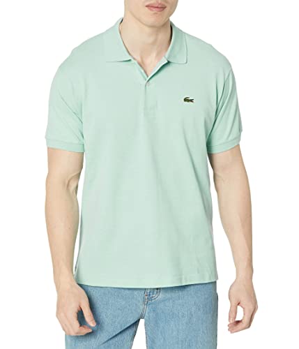 Image of Lacoste Men's Classic Fit L.12.12 Original Pique Polo Shirt, Pastille Mint, Small
