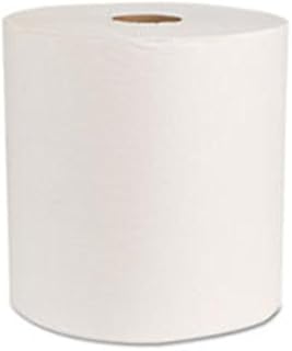 C-8X800 White Hardwoundtowel Greenseal 6/Case