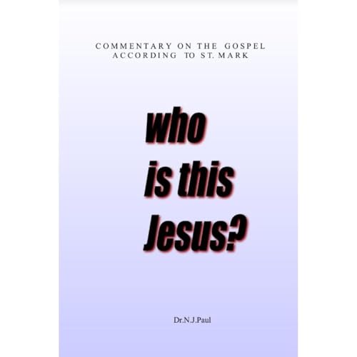 Who is this Jesus? Audiolibro Por Dr N. J. Paul arte de portada