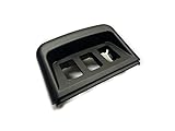 Ormaxauto Ormax Upper Center Console Switch Housing for Porsche 911 993 964 C2 C4 RS Turbo 964552135011DB, black