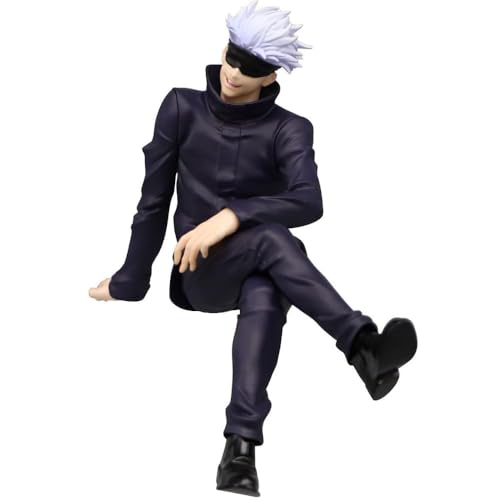 Image of FUNFOB Jujutsu Kaisen Gojo Action Figure Height -13cm Collectible PVC Multicolour | Gojo Noodle Stopper