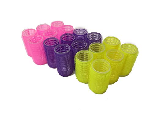 Medium Size Self Grip Hair Rollers Pro Salon Hairdressing Curlers - //coolthings.us