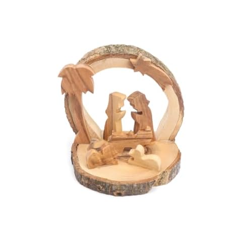 Holyland Artisans Olive Wood Nativity Cover