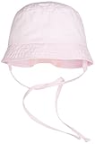 maximo Baby-Mädchen Sommerhütchen mit Bindeband Mütze, Rosa (Zartrosa 30), 45