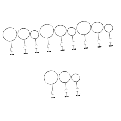 ROMISBABA 12pcs Lab Stand Retort Clamps Clamps for Chemistry Experiments Smooth Easy to Handle Suitable for Laboratory Use