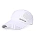 Price comparison product image BEISIJIA Ultra Thin Quick Dry Sun UV Protection Baseball Cap Mesh Breathable Outdoor Sports Running Hat Unisex White