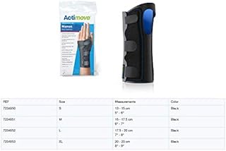 Actimove Manus Wrist Stabilizer Right/Left Medium Black
