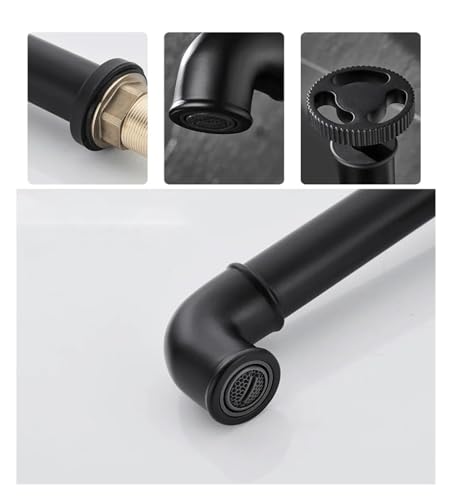 Robinet de lavabo en laiton pour solutionner le manque de place
