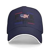 Huareicq Fuck Hakeem-Jeffries Hat Jeffries Sucks Republican Anti Democrat Baseball Cap Dad Trucker Hat Navy Blue