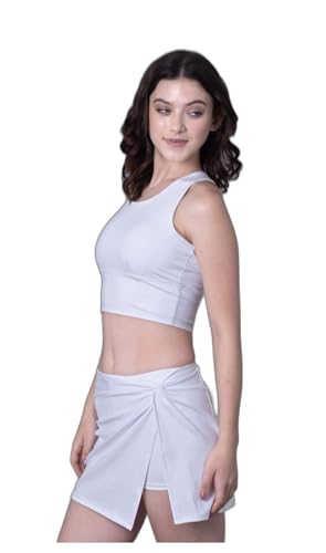 Image of Keepfit Women's 3 Piece Swim Set Top and Swimskirt with Boy Short |Swimming Suit for Women