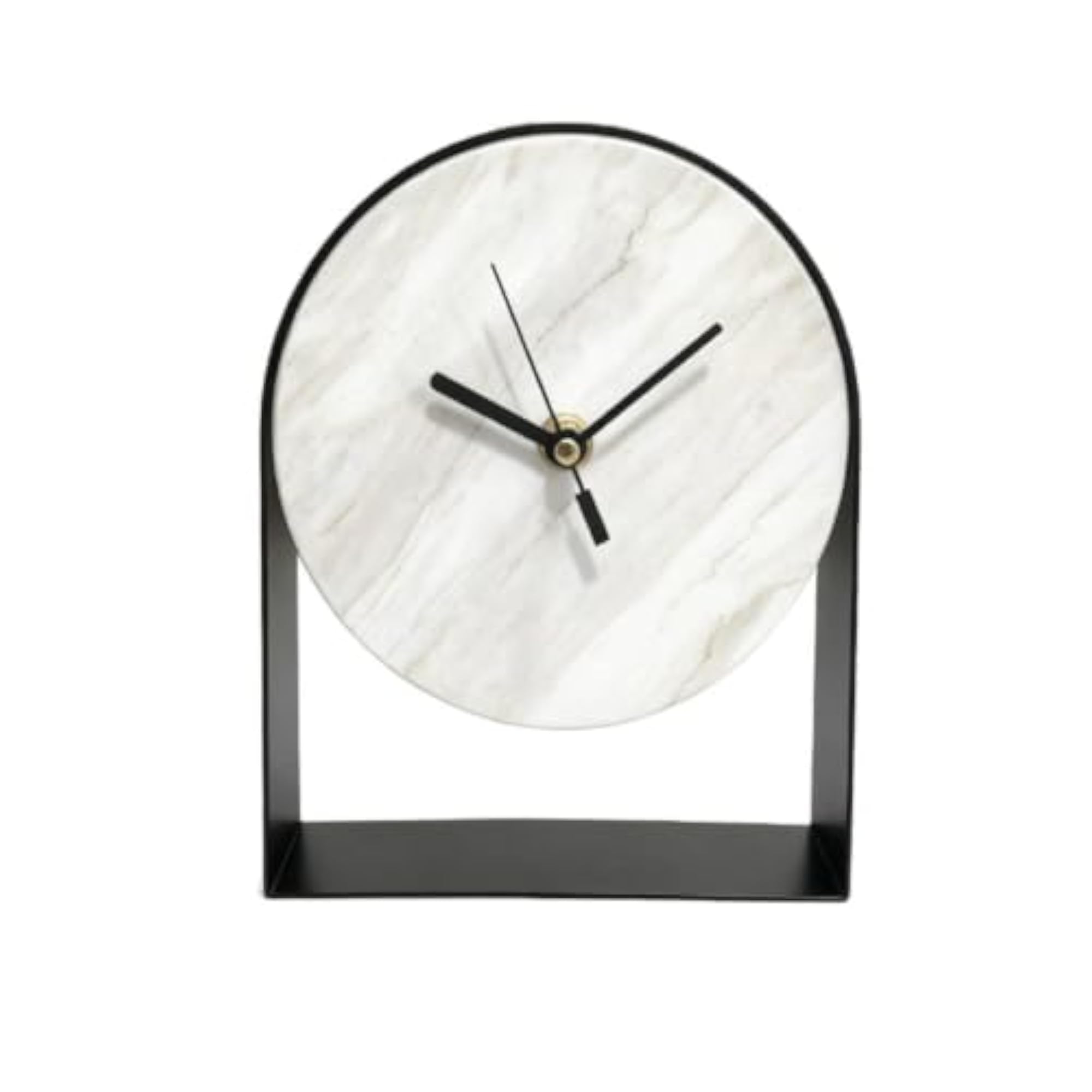 Minimalist Tabletop Clock with Arch Frame