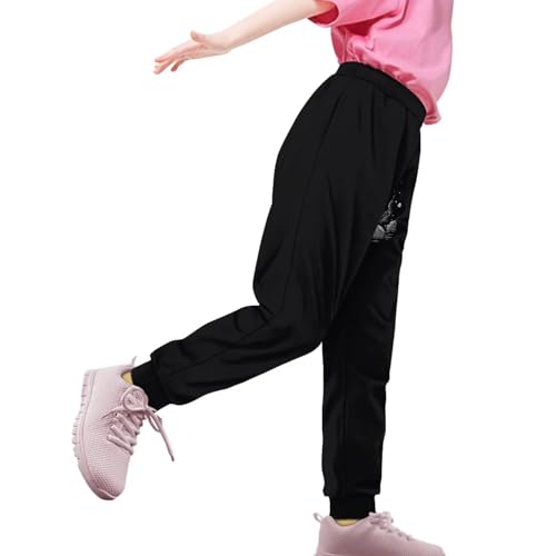 Showudesigns Sweatpants for Girls 4-15 Years with Pockets2