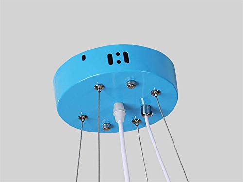Plafonnier chambre d'enfant LED variable avec télécommande pratique - 8