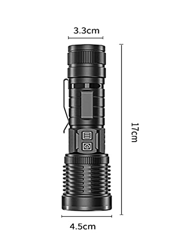 Super brillante 20000 lúmenes XHP99 LED antorcha de alta potencia USB recargable linterna táctica zoomable 5 modos impermeable antorchas de mano luz con batería 26650 para acampar senderismo emergenci