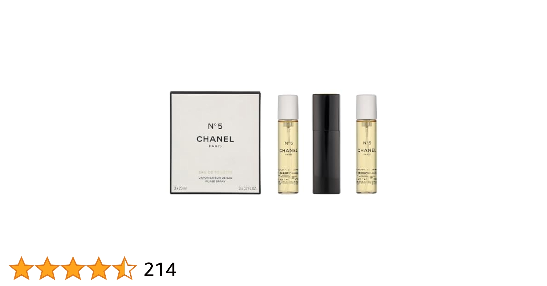 CHANEL N°5 パーススプレーセット 3本 Amazon | シャネル CHANEL NO.5 パーススプレー 20ml×3〔2