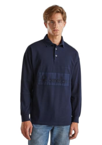 Polo Homme Benetton en Maille Premium de Coton 3g9wu3020
