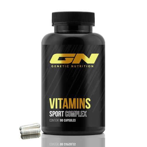 GN Laboratories Vitamin Stack Sport-Komplex – Hochdosiertes Multivitamin Präparat – 90 vegane Kapseln mit 30+ Vitaminen & Mineralien – breiter Nährstoff-Komplex