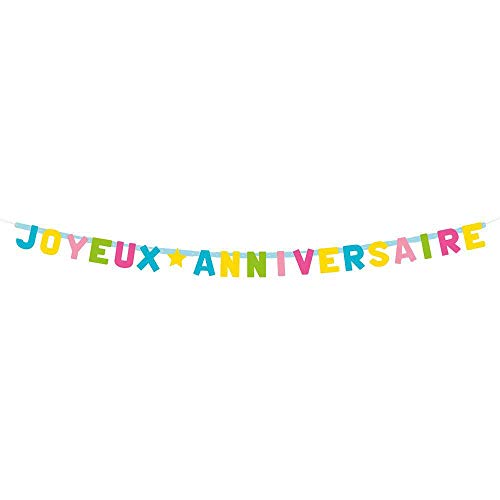 Guirlande Joyeux Anniversaire Banderole Decoration