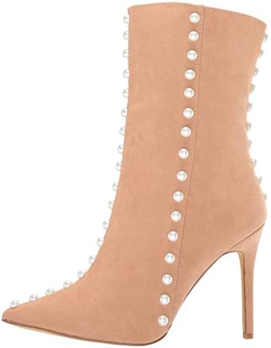 Penny Loves Kenny Women's OXY Fashion Boot, Nude Microsuede, 7 | Image 7