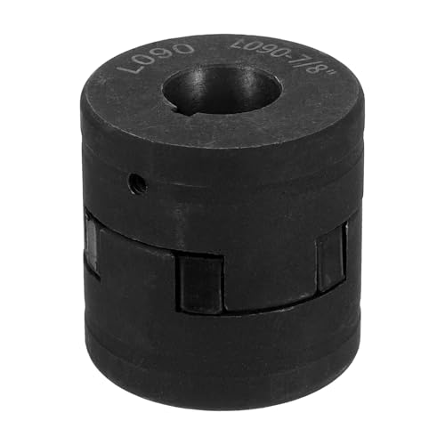 QUARKZMAN 7/8 bis 1-1/8 L090 Flexibles 3-teiliges L-Jaw Kupplungskupplungsset & Buna-N NBR Gummispider für Holzspalter Hybridgeräte
