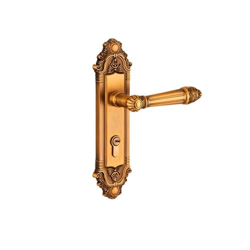 Serrure de porte intérieure conjointe bronze pour chambre - 6