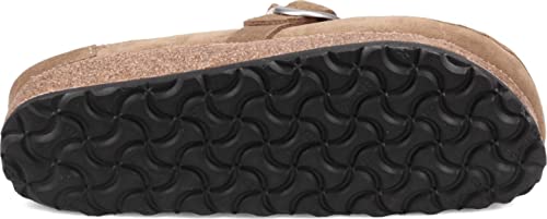 Birkenstock Buckley Shearling Narrow Unisex Shoes Size 9, Color: Tea #TOP5