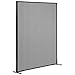 Global Industrial Office Partition Panel, 48.25 Inch Width x 60 Inch Height, Gray, Freestanding, Build Your Own Office Design System