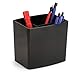 Officemate 2200  Series  Large Three-Tiered Pencil Cup, Black (22292)