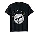 Teleskop Fernrohr Mond Sterne Beobachten Astronomie Weltall T-Shirt