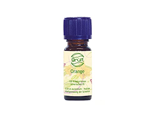 grült Orange öl-100% Naturreines Ätherische Öle Aromaöl (Orange, 10 ml) Cover