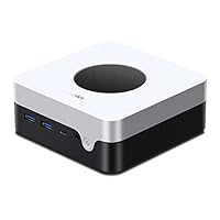 CHUWI Mini PC LarkBox X, AMD Ryzen™7 3750H Prozessor bis zu 4GHz, 8GB DDR4 256GB SSD Mini Desktop Computer mit Windows 11 OS,HDMI,DP und Typ-C Anschluss,RJ45-LAN, WiFi 6,BT5.2,M.2 Steckplatz,USB 3.1*4
