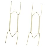 Support d'assiette mural : supports d'assiettes pour le support d'affichage mural, support d'assiette invisible, d'affichage mural de 12 pouces, support d'assiettes pour assiettes et œuvres d'art.